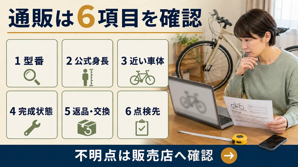 24インチ自転車を通販で選ぶ前に確認する型番・完成状態・返品条件